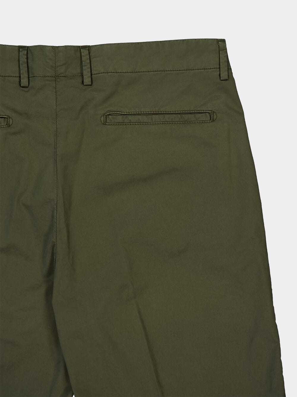 Boglioli Belt Loop Trousers In Green