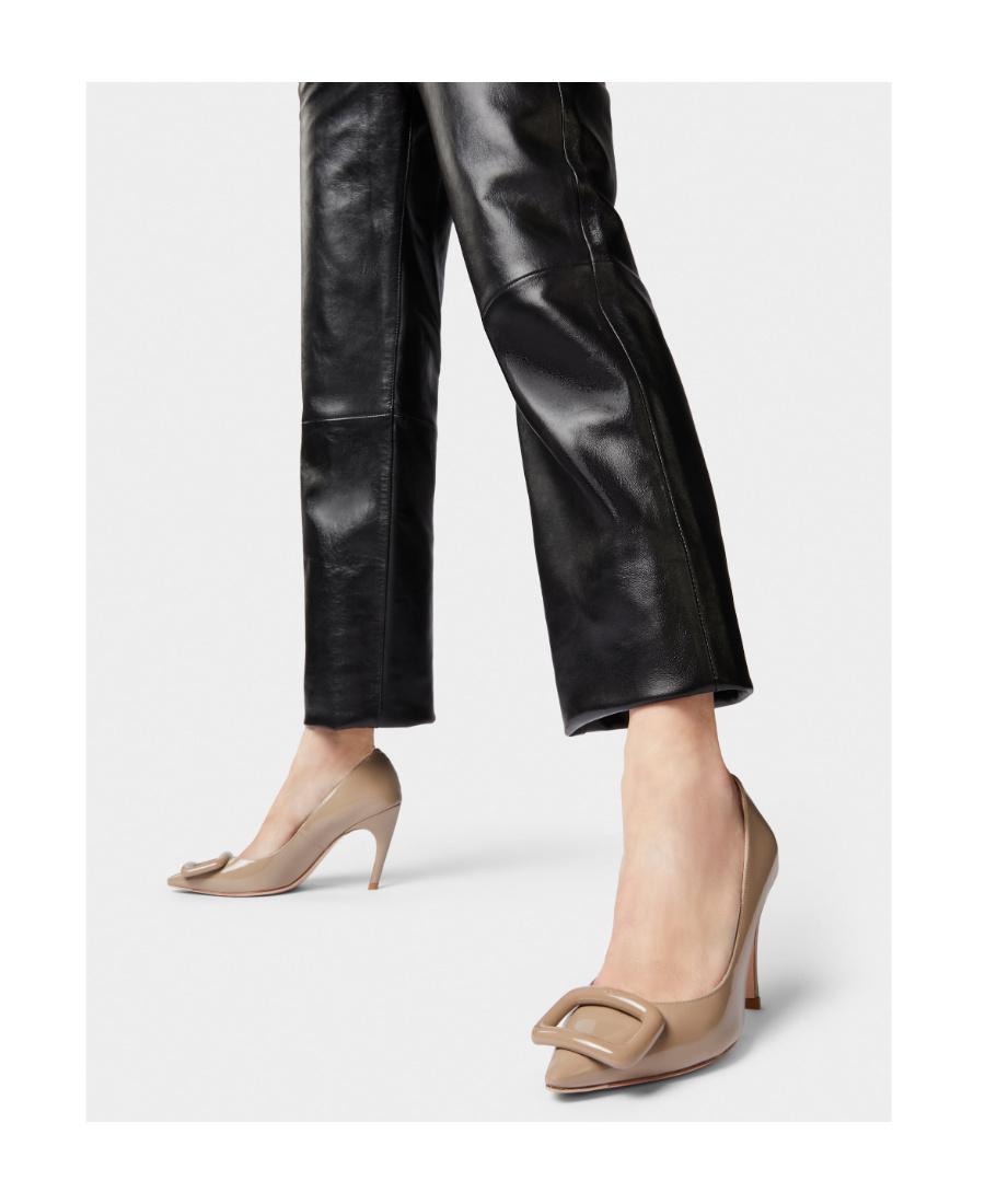 Roger Vivier Cusp High-heeled Shoes In Nude