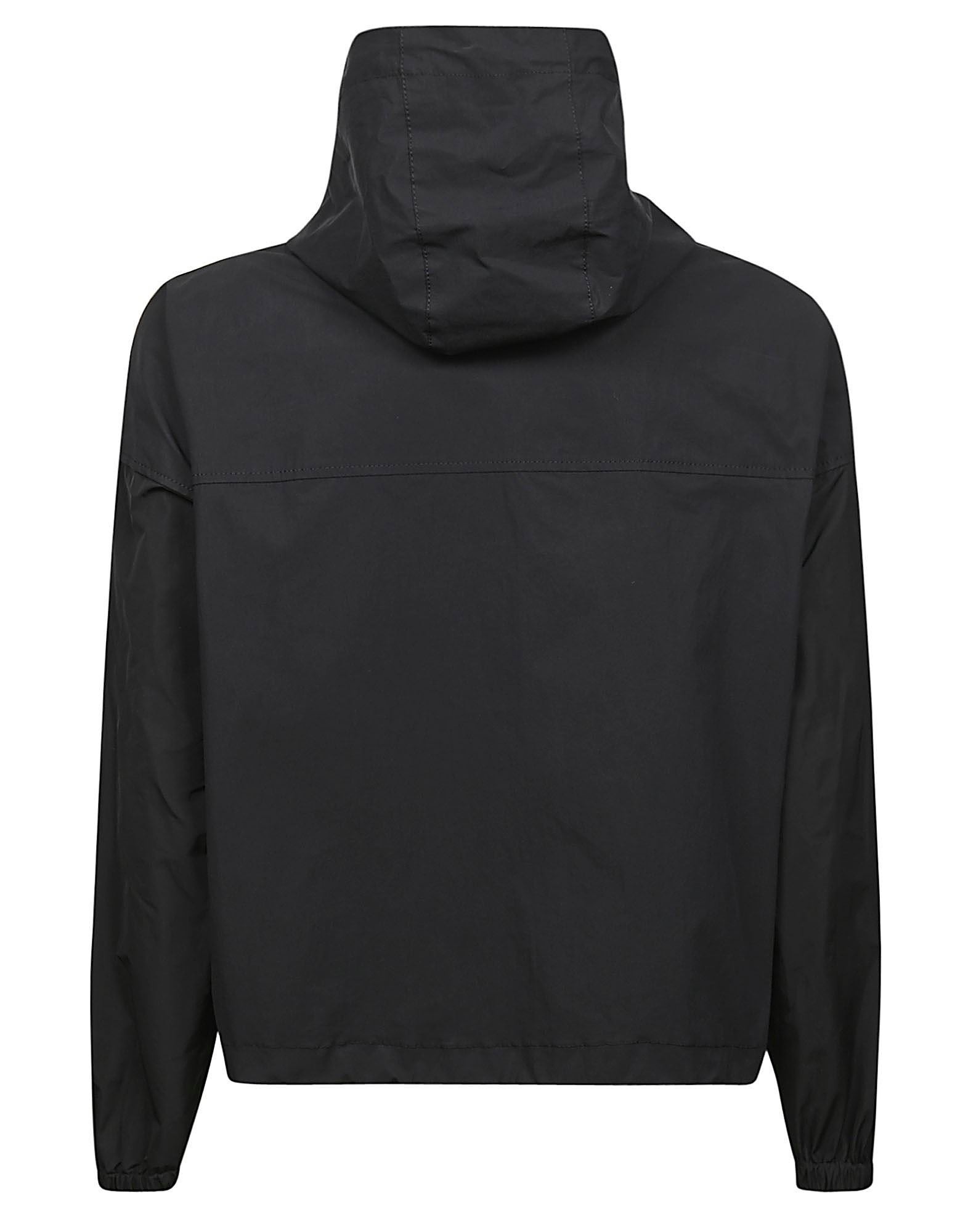 Dsquared2 Hooded Casual Jacket In Black