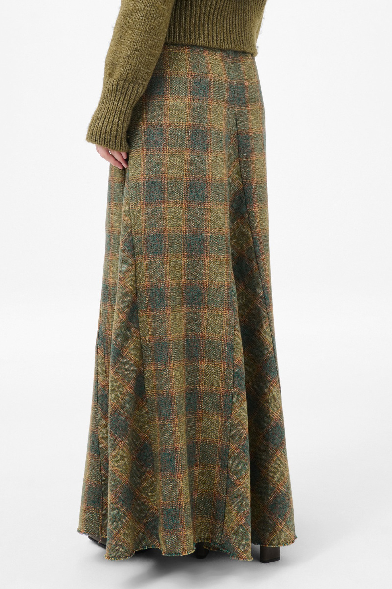 Our Legacy Vilnius Low Twist Check In Green
