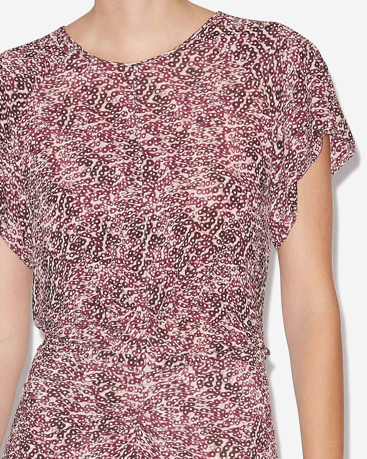 Shop Isabel Marant Terena Dress In Nude
