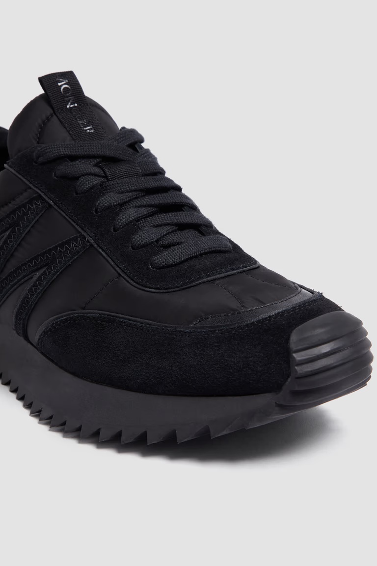 Moncler Pacey Low-top Sneakers In Black