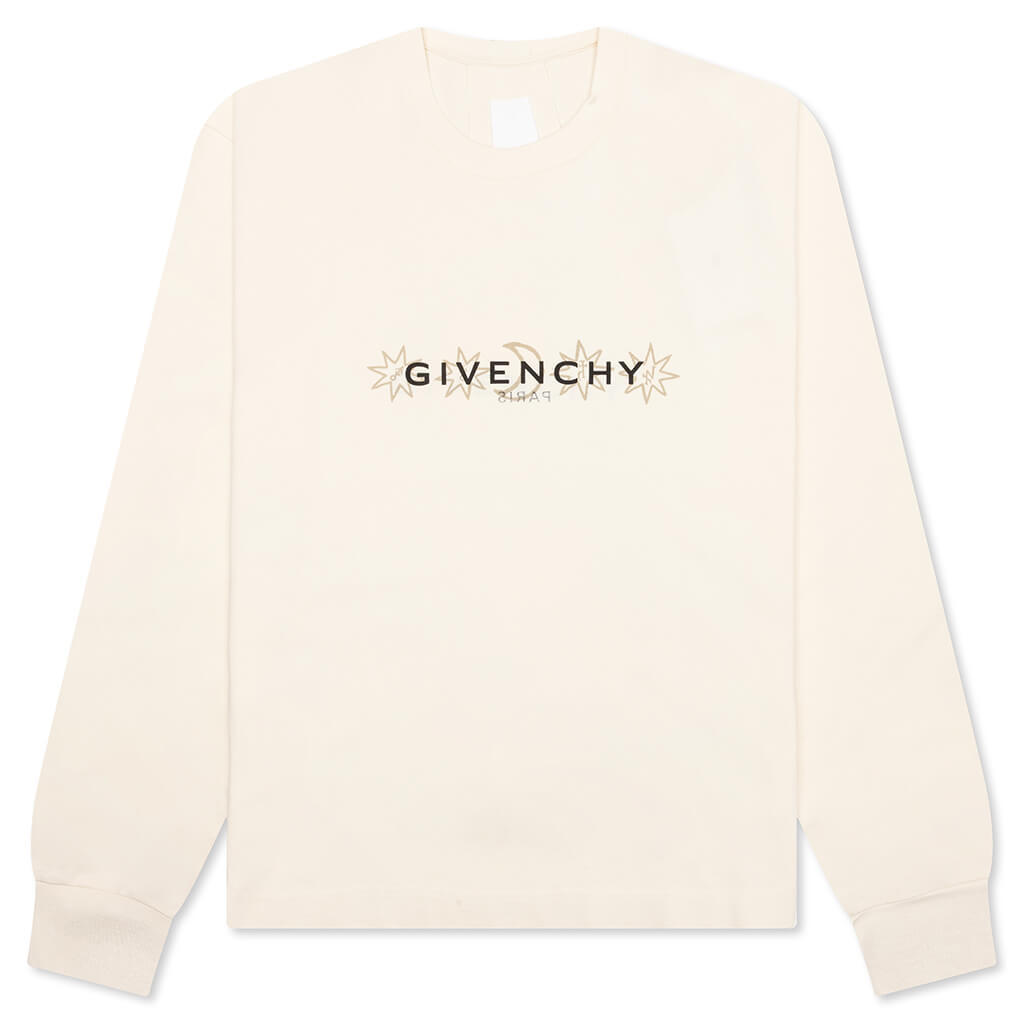 Givenchy Long Sleeve T-shirt In White