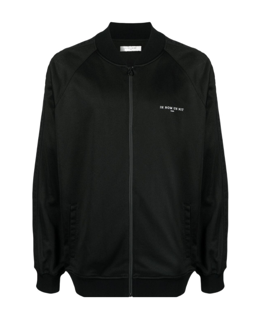 Ih Nom Uh Nit Mask Black Roses Bomber Jacket In Black