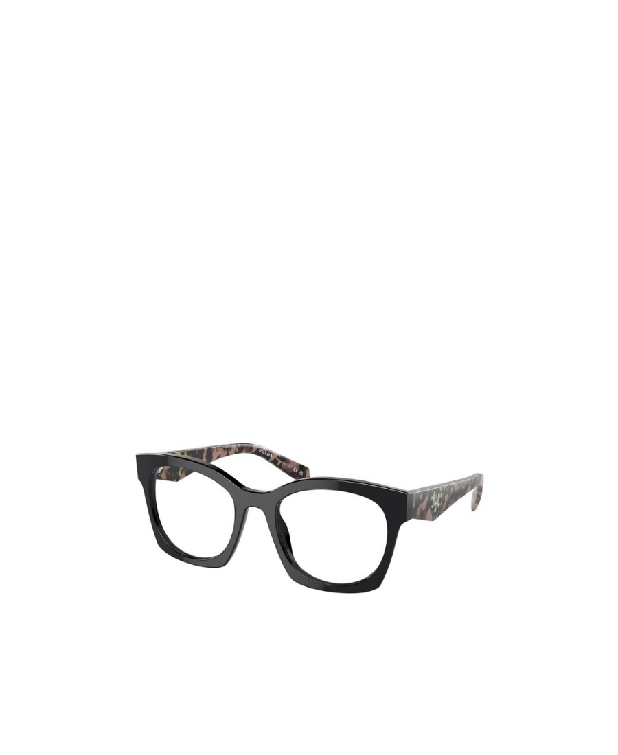 Prada Geometric Frame Flat Mirror In White