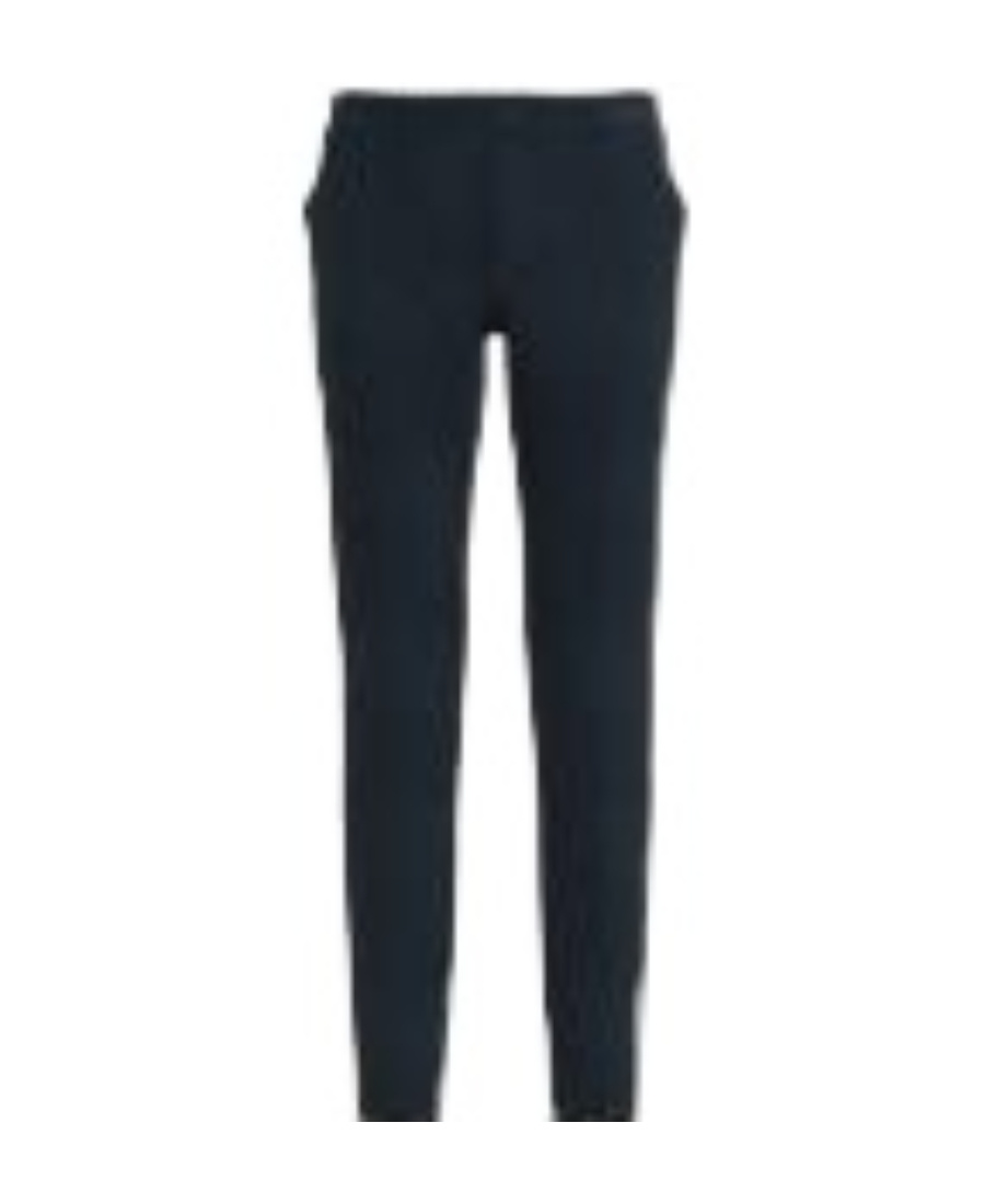 Burberry Straight-leg Cotton Tailored Trousers In Black