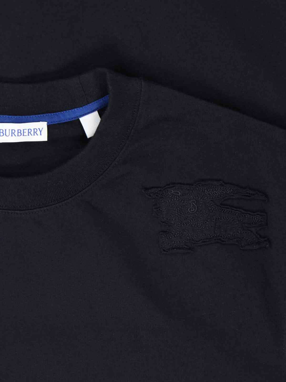 BURBERRY BURBERRY LOGO PATCH CREWNECK T-SHIRT