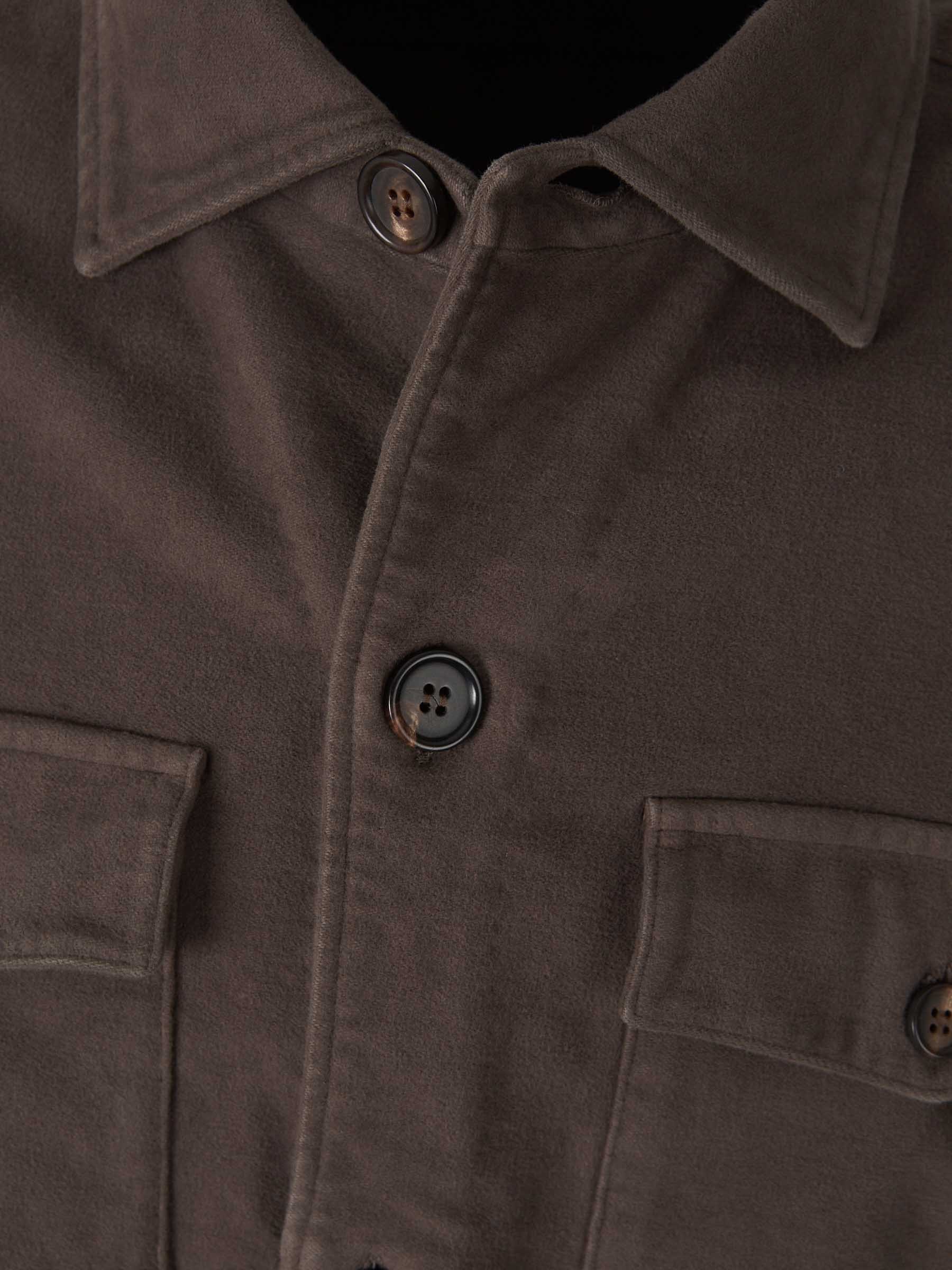 Vincenzo Di Ruggiero Cotton Shirt In Black