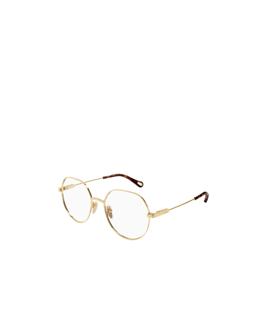 Chloé Benjamine Round-frame Glasses In White