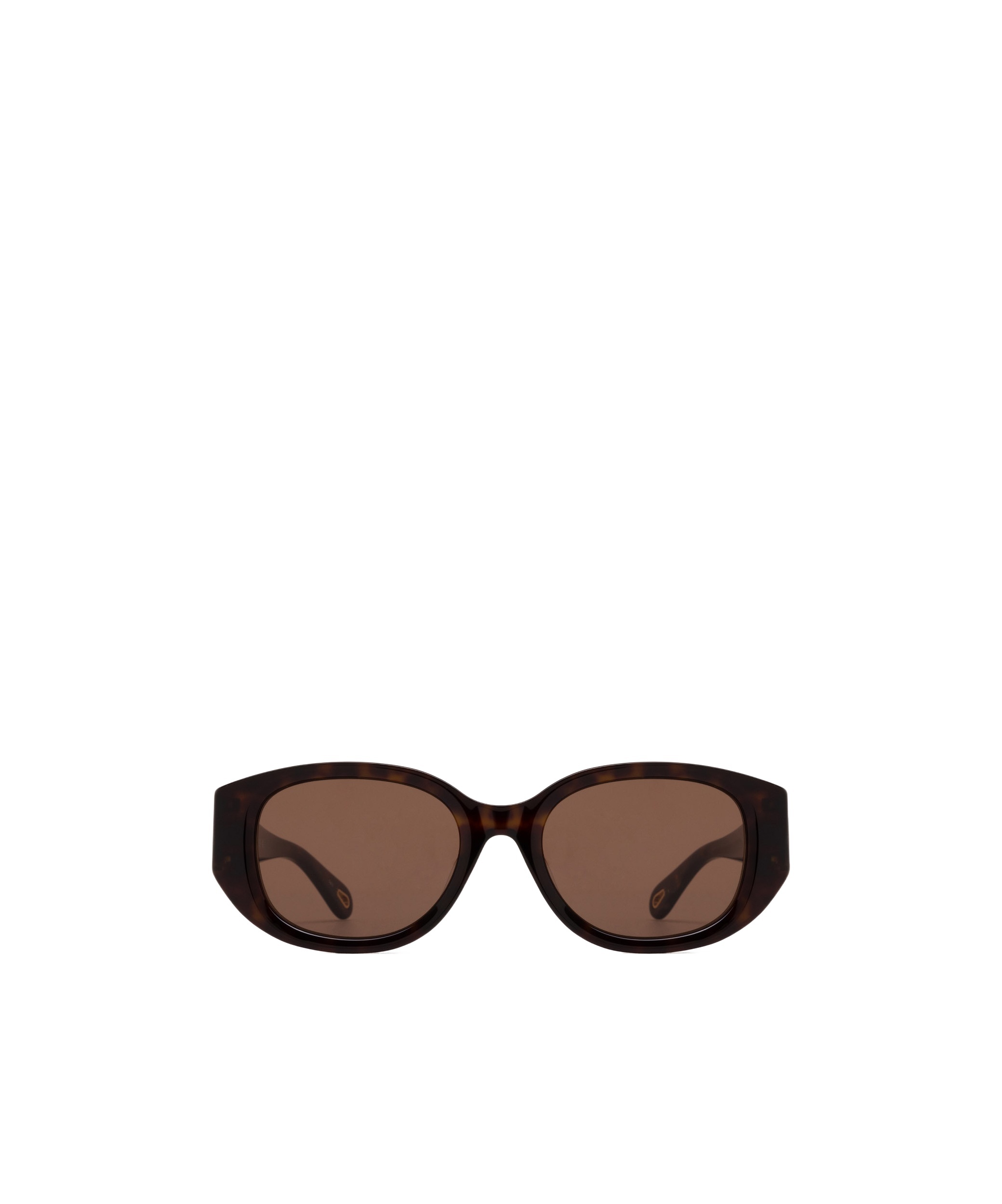 Chloé Marcie Oval-frame Sunglasses In Brown