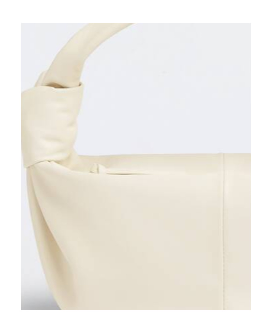 Bottega Veneta Double Knot Handbag In White