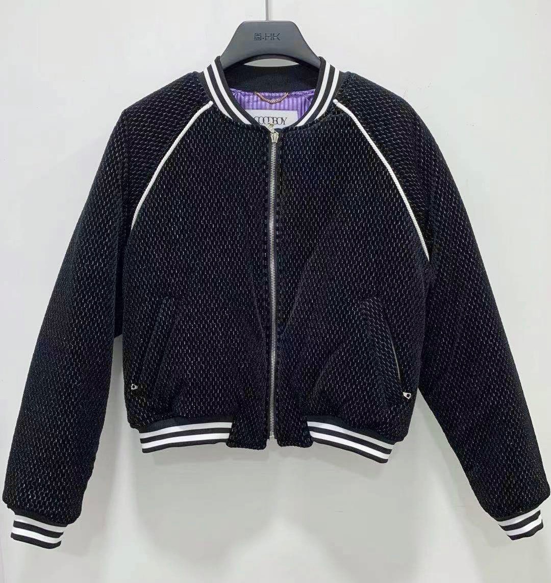 Xoxogoodboy Black Logo Casual Jacket In Black