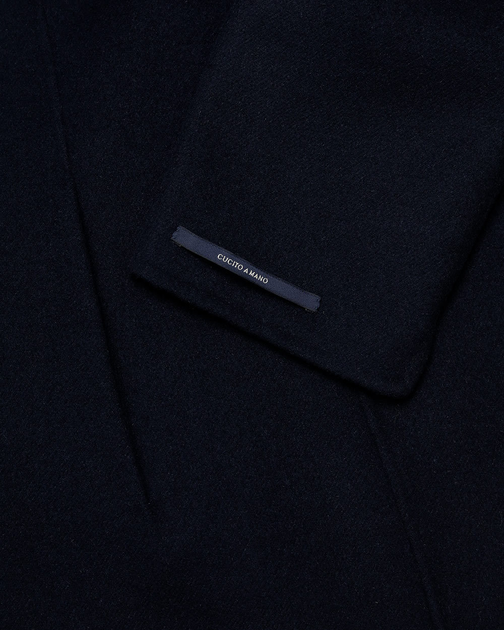 Max Mara Logo Details Coat In Black