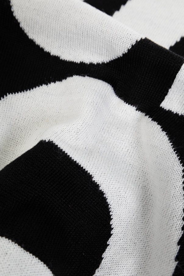 Dsquared2 Logo-embellished Knitted Scarf