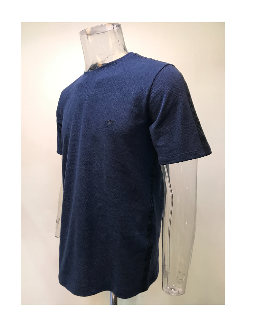 Emporio Armani Logo T-shirt In Black