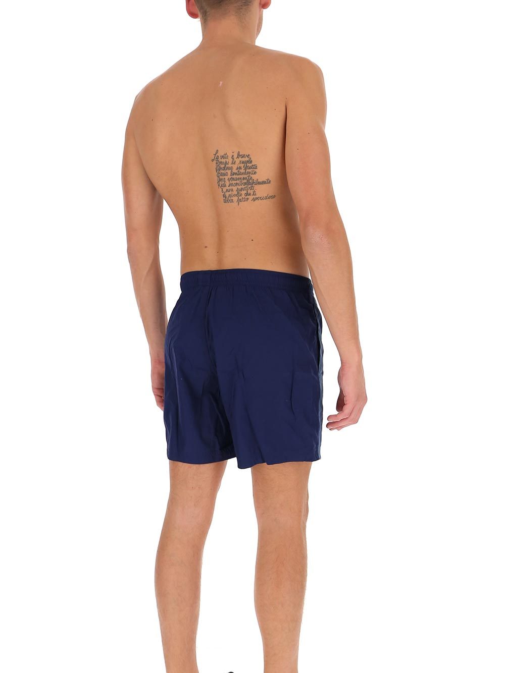 Alexander Mcqueen Side-stripe Swim Shorts In Pink