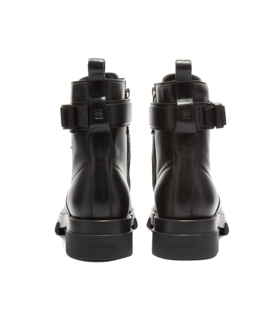 GIVENCHY ROUND-HEADED BOOTS 