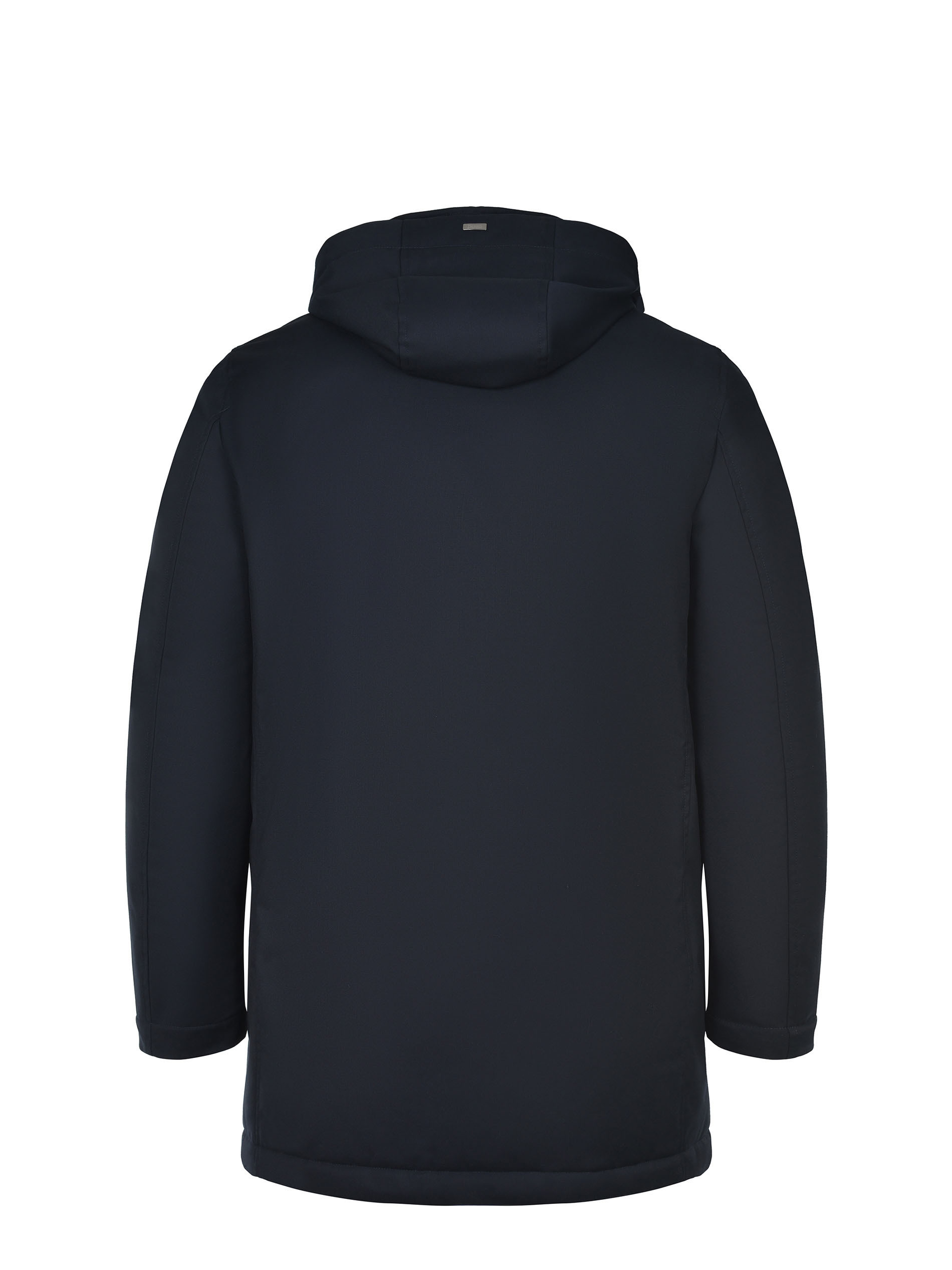 Herno Down Jacket Made Of Technical Fabric In Blue