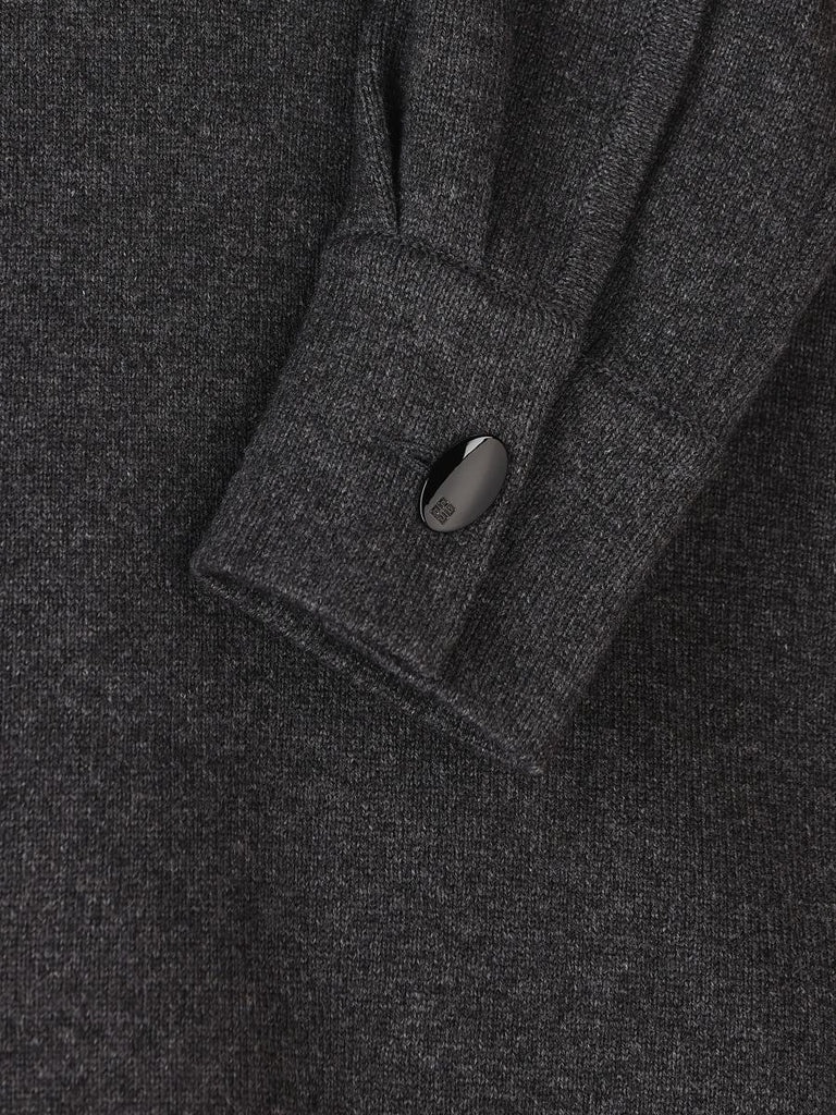 Givenchy Turtleneck Long-back Wool-cashmere Sweater In Black