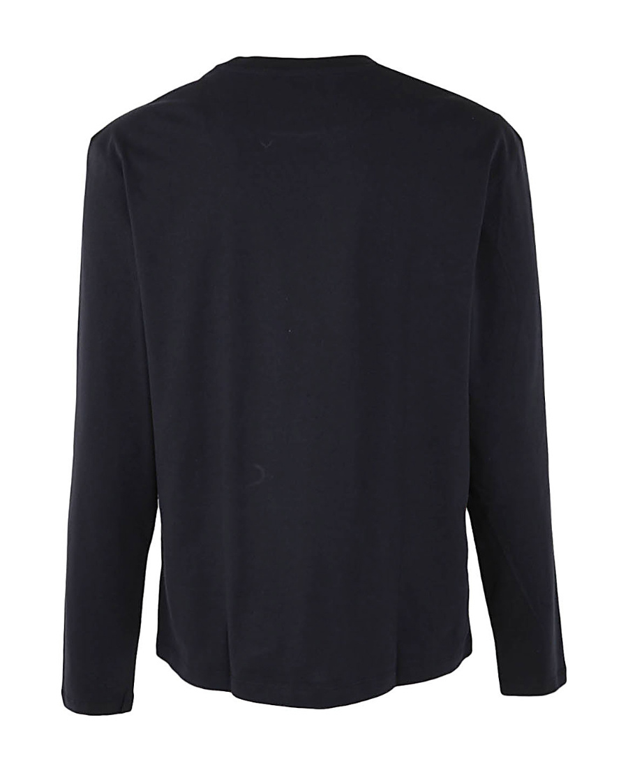 Jil Sander Tree-pack Of Crew Neck T-shirts With Applique In Black