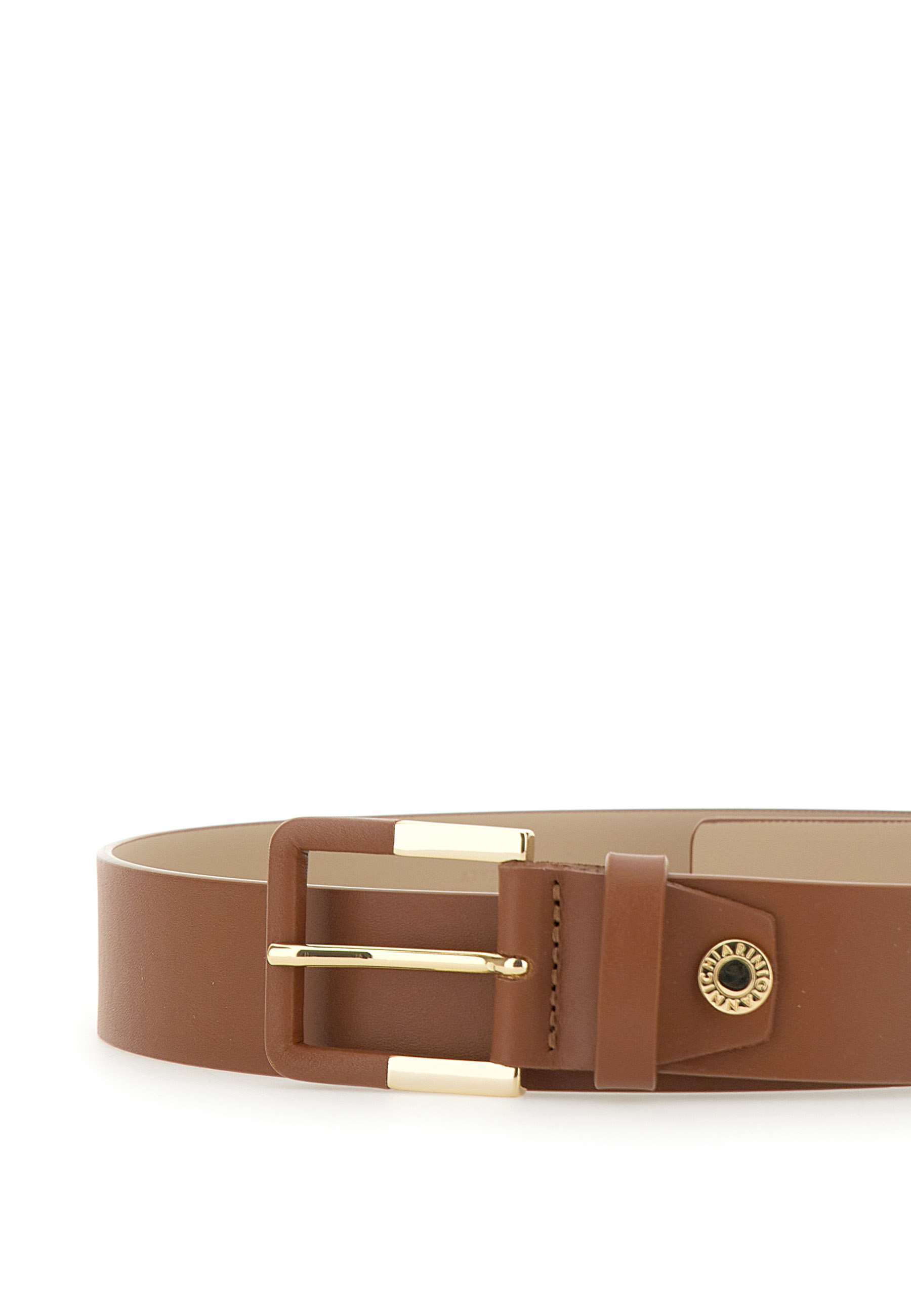 Gianni Chiarini Leather Belt In Brown