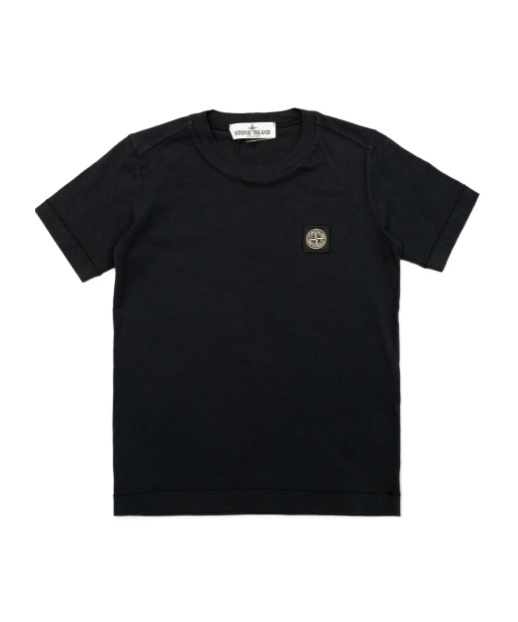 STONE ISLAND STONE ISLAND JUNIOR COMPASS-PATCH CREWNECK T-SHIRT