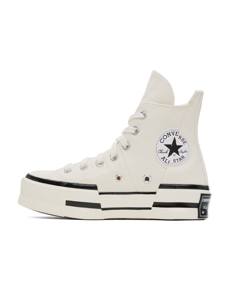 Converse Chuck 70 Plus Egret High-top Sneakers In White