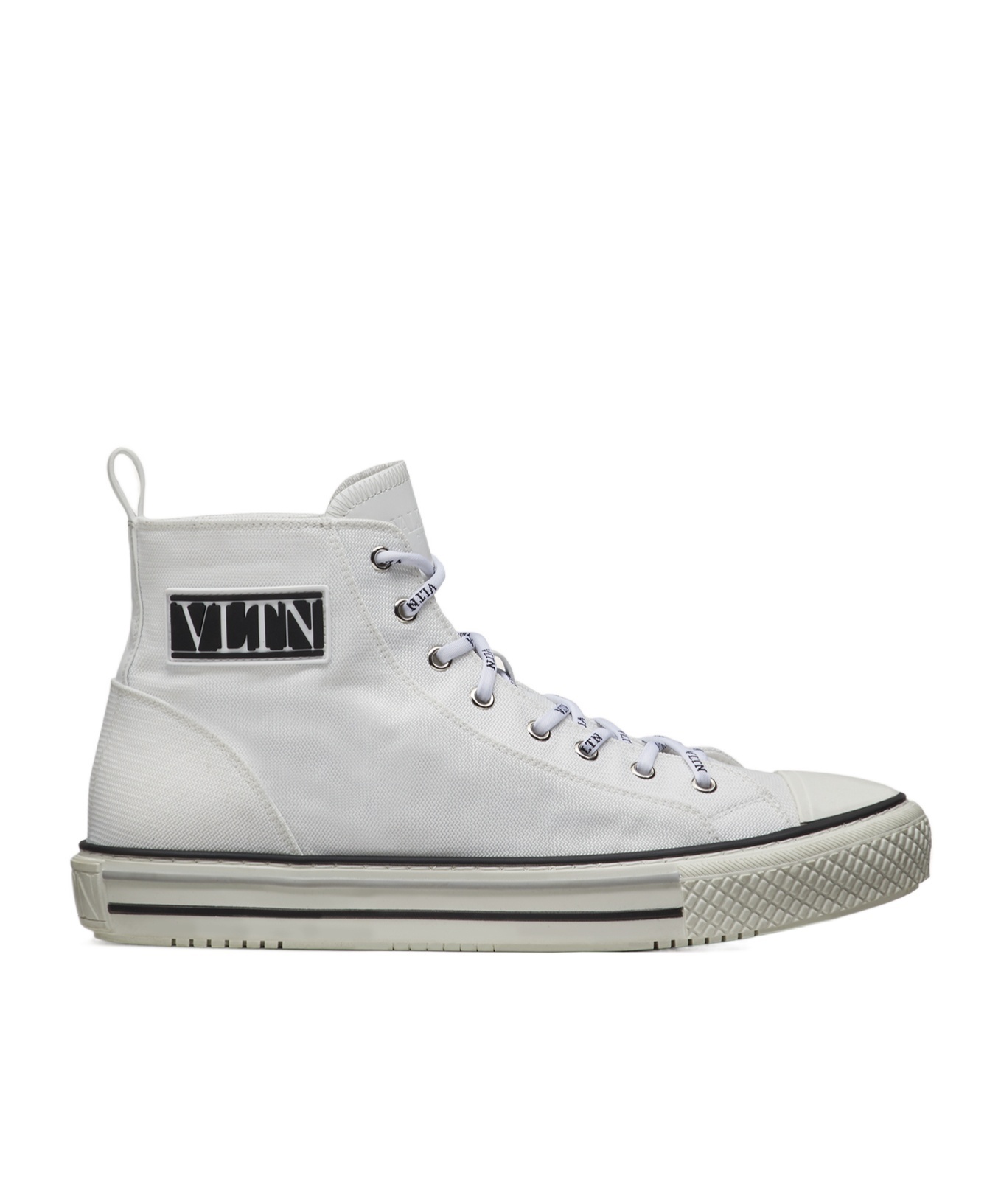 Valentino Garavani Vltn High-top Sneakers In Gray