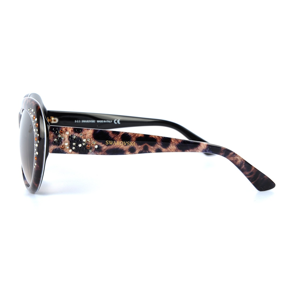 Swarovski Logo Sunglasses In Nude