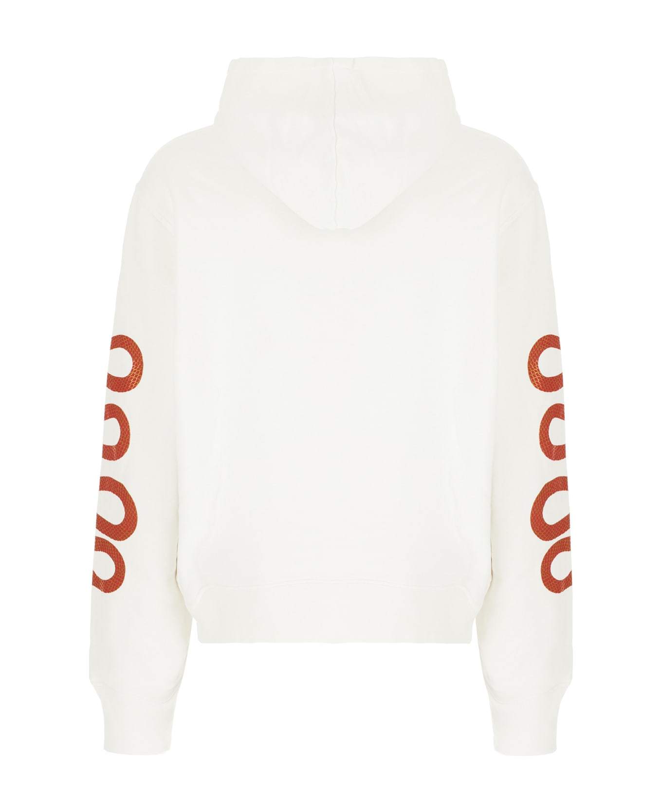 AMIRI SANKE-PRINT HOODIE
