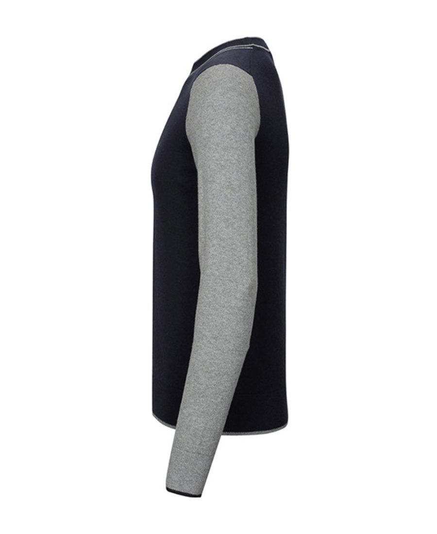 Armani Jeans Logo Pullover In Black