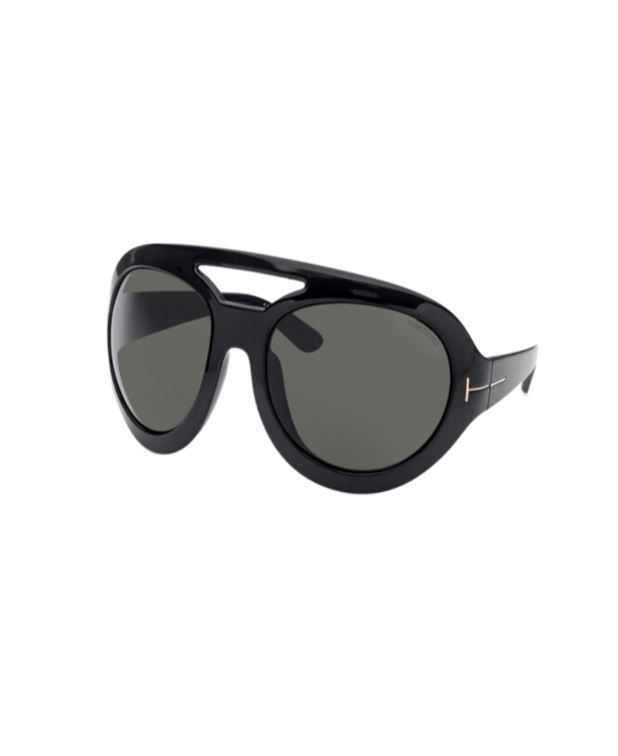 Tom Ford Serena Oversized Sunglasses In Black