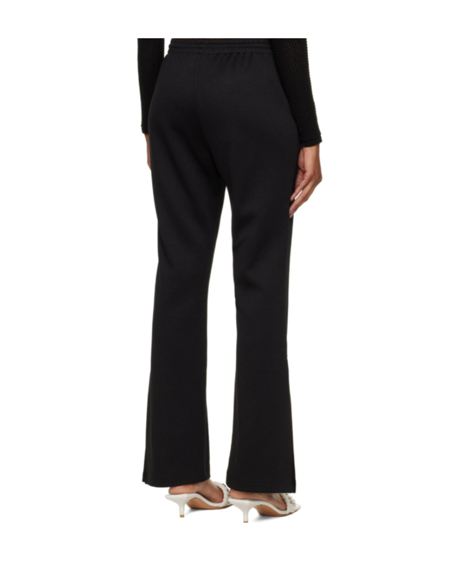Ambush Side Slit-detail Trousers In Black