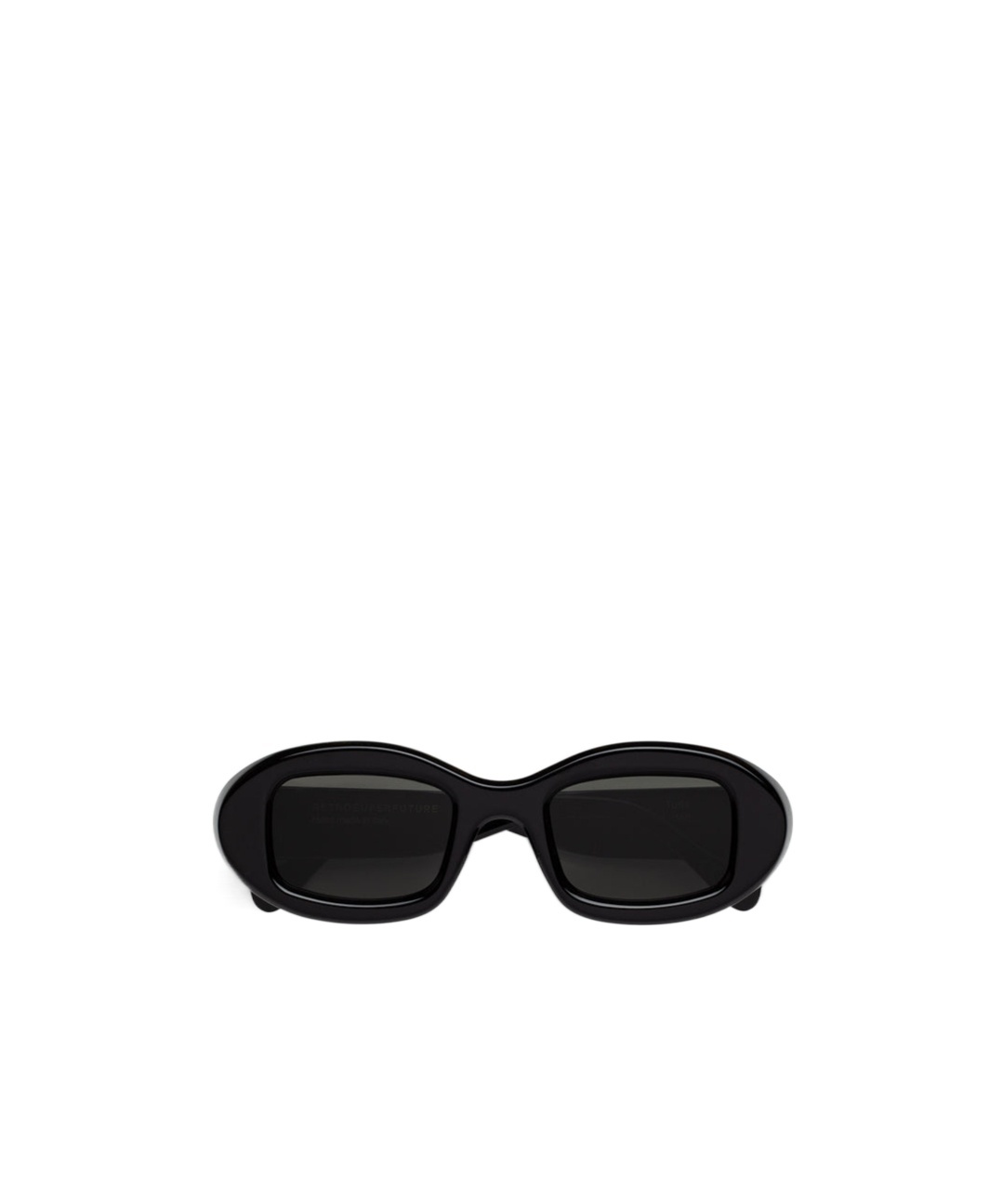 Retrosuperfuture Oval Frame Sunglasses In Black