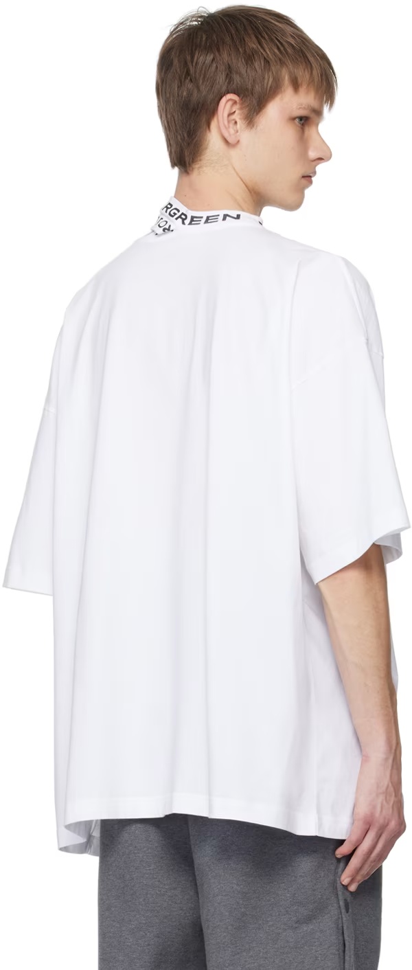 Y/project Short-sleeved T-shirt In White