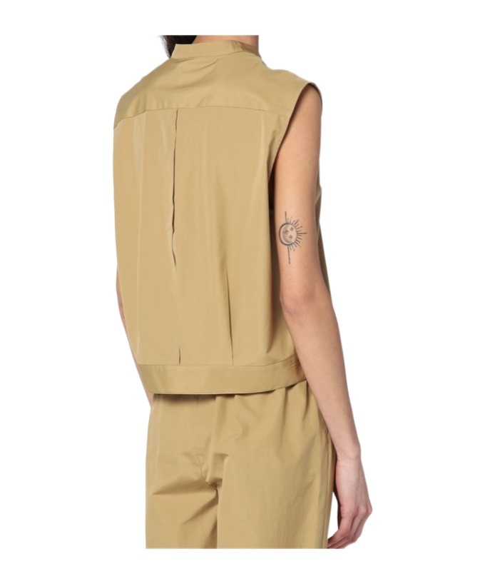 Shop Loulou Studio Hale Shirt In Beige