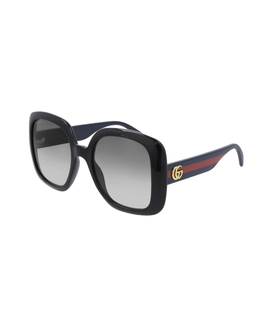 Gucci Interlocking G Square-frame Sunglasses In Gray