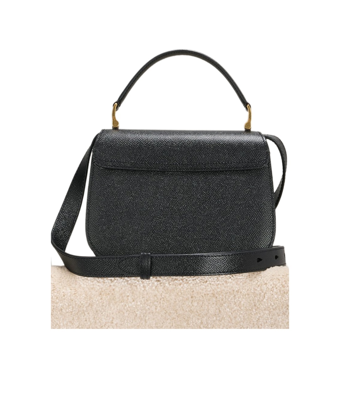 AMI ALEXANDRE MATTIUSSI AMI PARIS AMI DE COEUR LOGO PLAQUE MINI TOTE BAG 