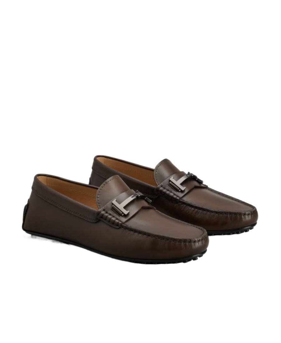 TOD'S TOD'S DOUBLE T GOMMINO SLIP-ON LOAFERS