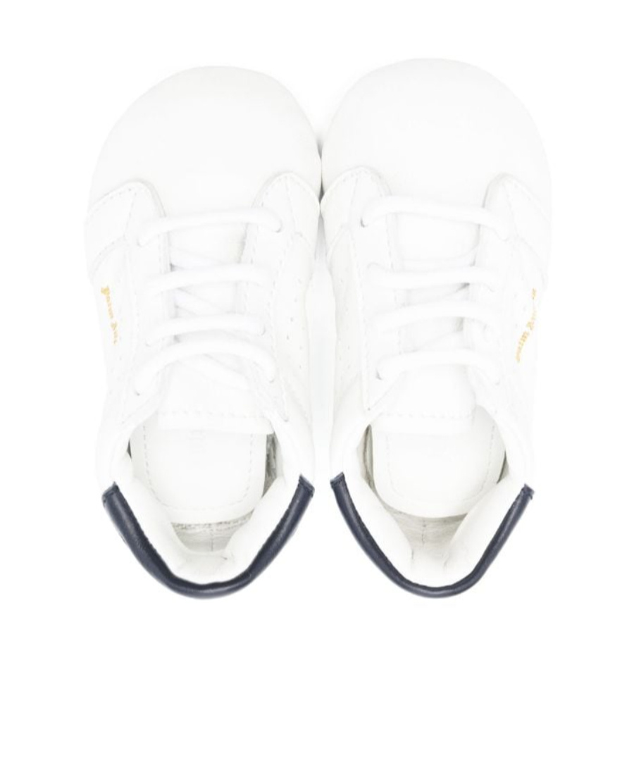Palm Angels Palm One Leather Sneakers In White