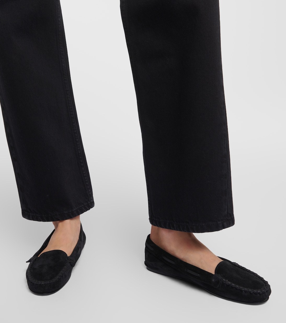 The Row Mabel Loafers In Black