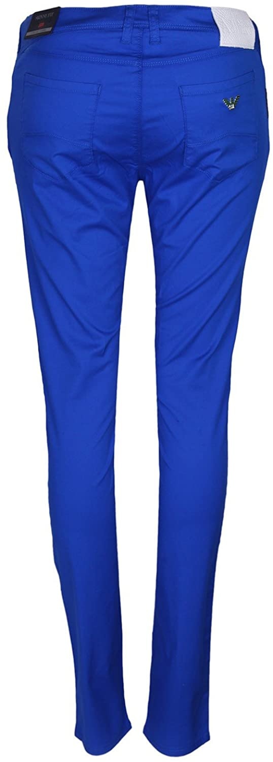 Armani Jeans Logo Straight Jeans In Blue