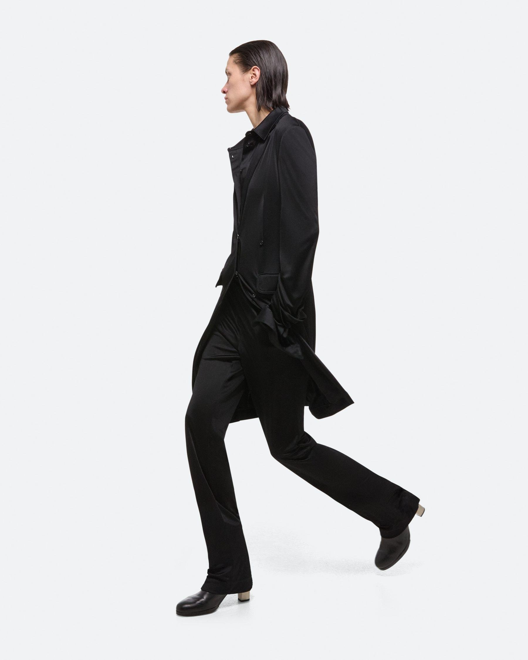 Helmut Lang Long-sleeved Windbreaker In Black