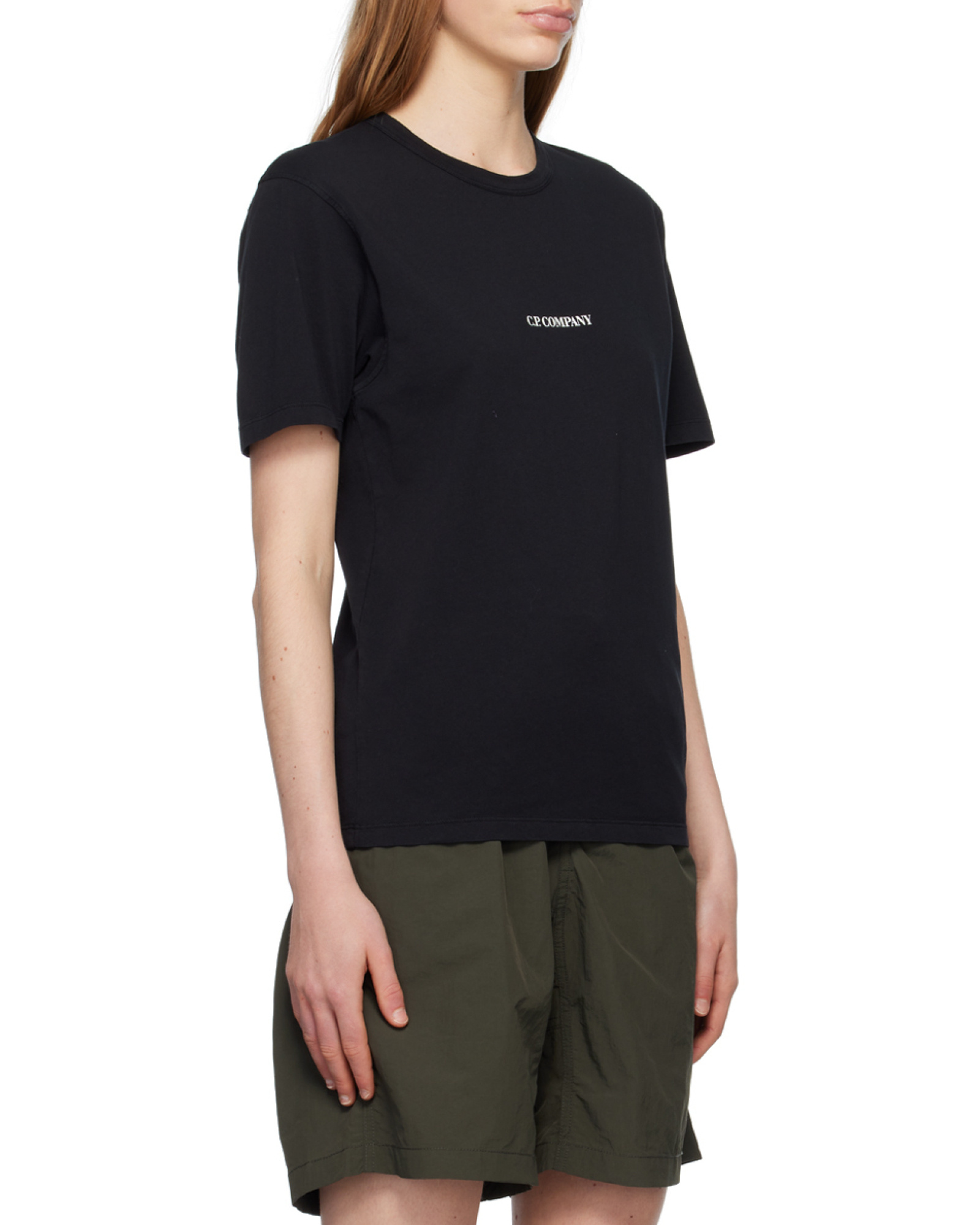 C.p. Company Cp Company T-shirts And Polos Black In Black