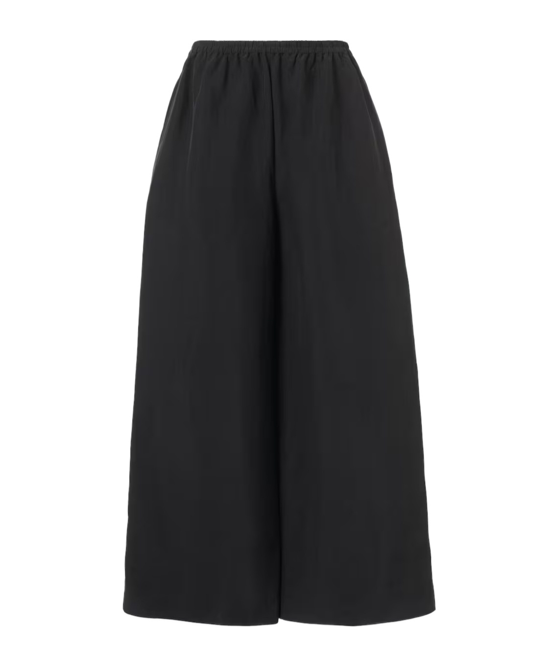 The Row Bellana Extra Wide Silk Pants In Black