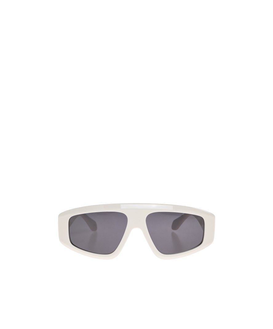 Alaïa Logo Sunglasses In Gray