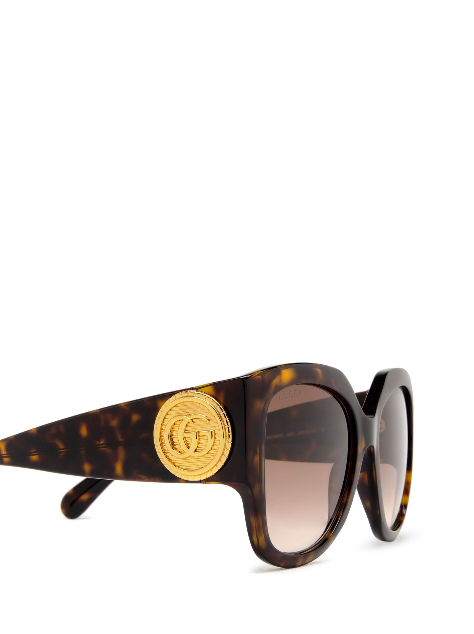 Gucci Eyewear Square Frame Sunglasses In Brown