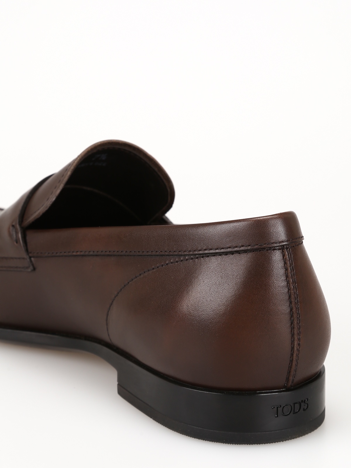 Tod's Penny Loafers In Black