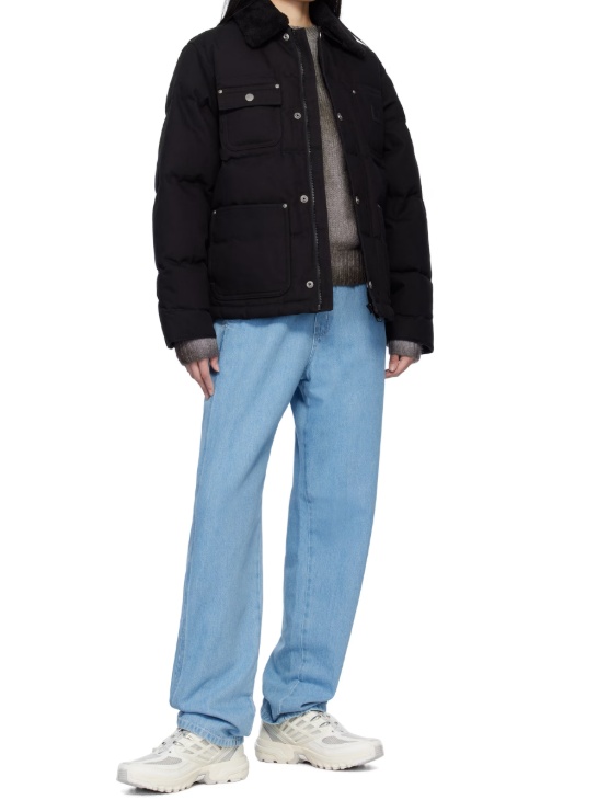 Carhartt Wide-angle Collar Jacket In Black