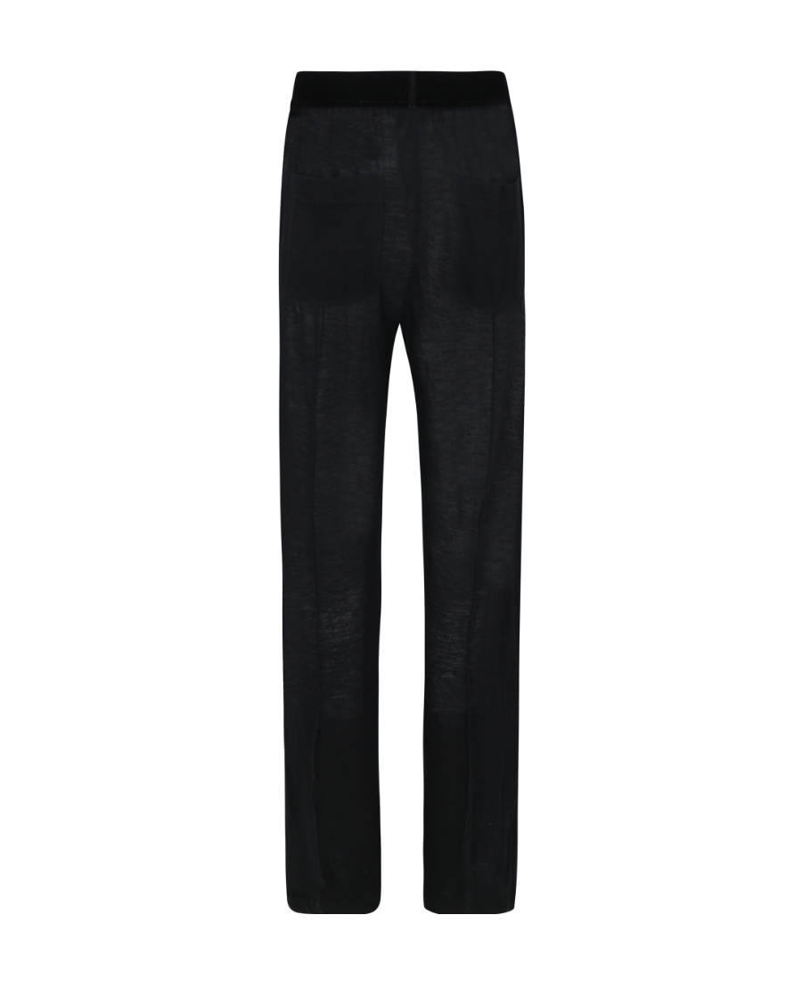 Tom Ford Black Pinched Seams Lounge Pants